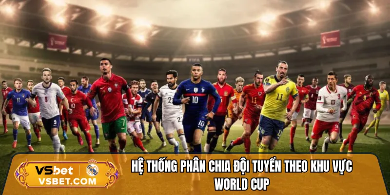 Hệ thống phân chia đội tuyển theo khu vực World Cup