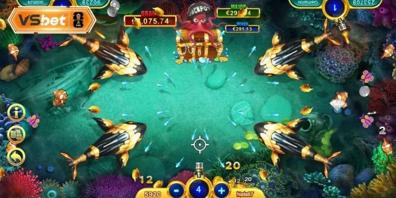 Cập nhật luật chơi bắn cá online đổi thưởng săn jackpot